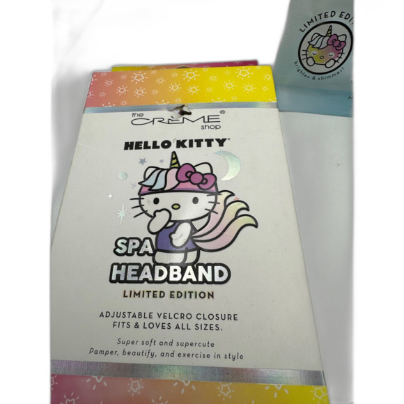 The Creme Shop Hello Kitty Shooting Star Sheet Mask and Spa Headband Ltd Edition - Picture 4 of 6